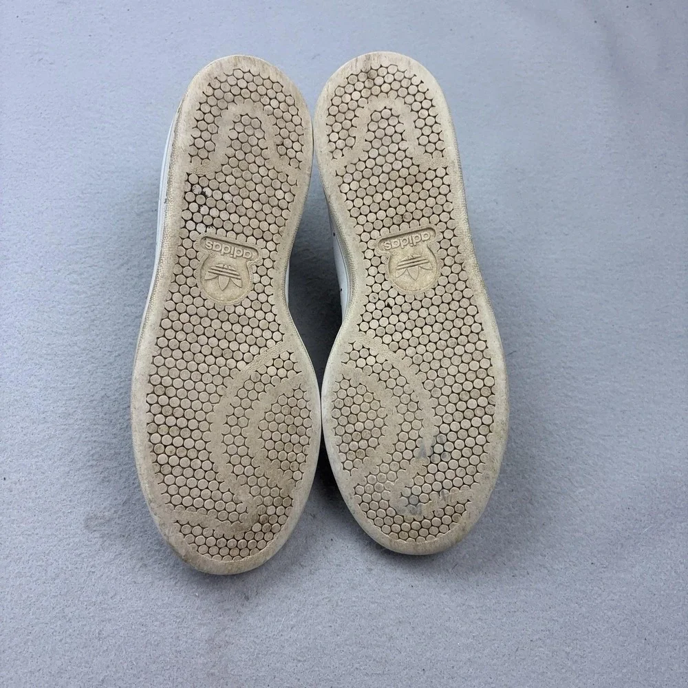 Adidas Stan Smith Shoes Womens Size 8 White Green Tennis Sneakers B24105